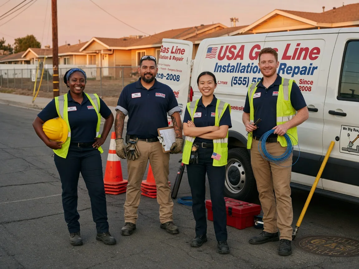 Gas Line Installation company in Elk Mound, WI
